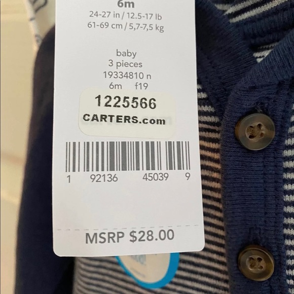 Carter's Boy's 3 piece set - Picture 3 of 3